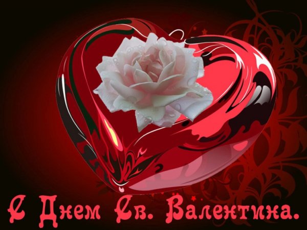 С Днем Святого Валентина ..