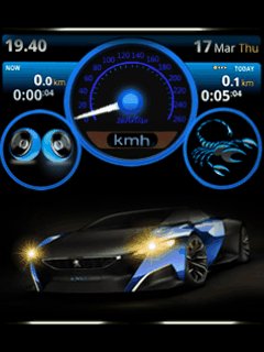 Car exotic спидометр супер тачка дизайн