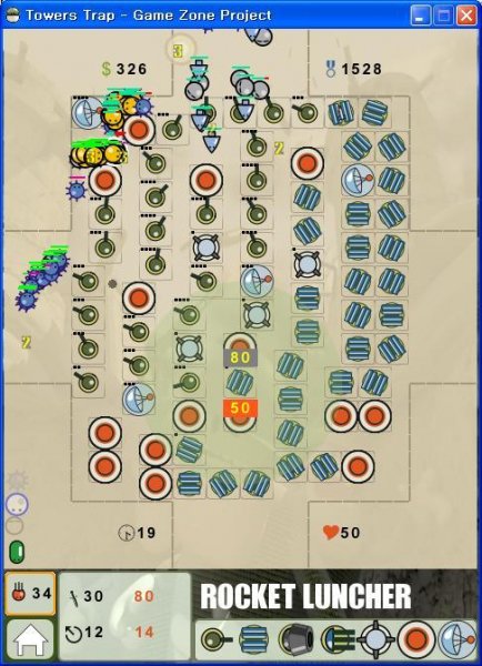 towers trap rus (fullscreen &amp; touch)