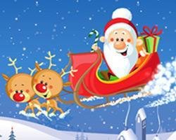 Santa and Rudolph Sleigh Ride