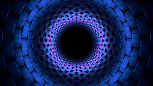 Blue-purple-tunnel-hypnotic-geometric