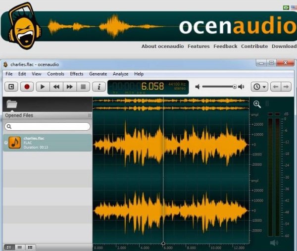 Ocenaudio 3.12.5 Portable (Win 10 and 11)