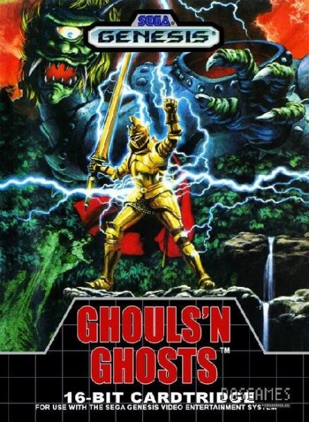Ghouls N Ghosts.(sega).