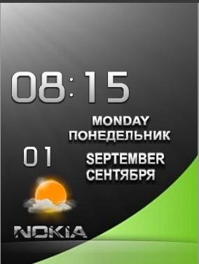oo f11 Цифр часы дата день ночь