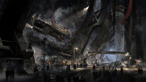 victorian-fantasy art-airships-devianta