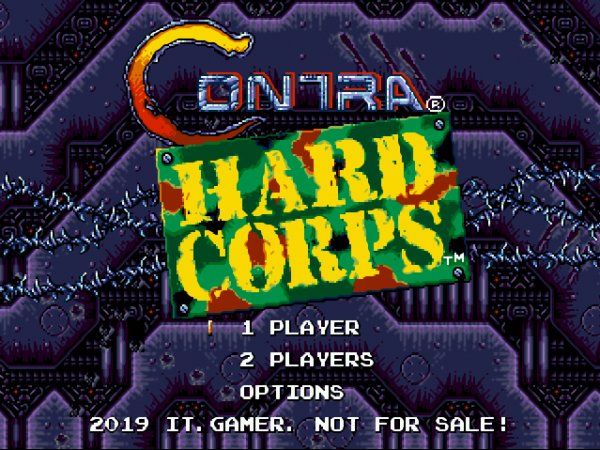 Contra - Hard Corps (U) [IT.GAMER - ULTRA HACK v1.0]