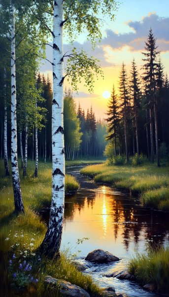 Лесной пейзаж