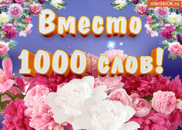 Вместо 1000 слов