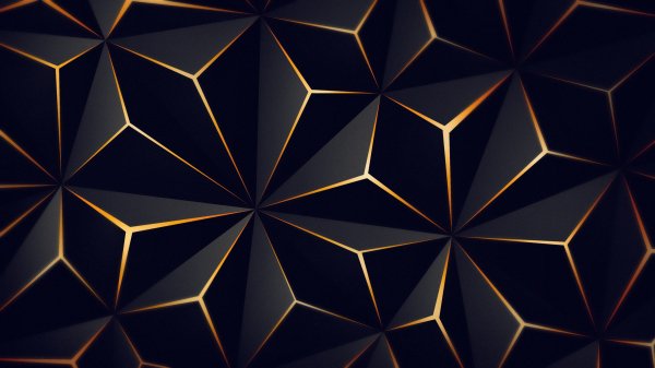 Black-gold-geometry-pattern-triangles