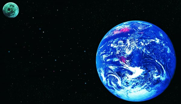 Planets Earth Moon 456876
