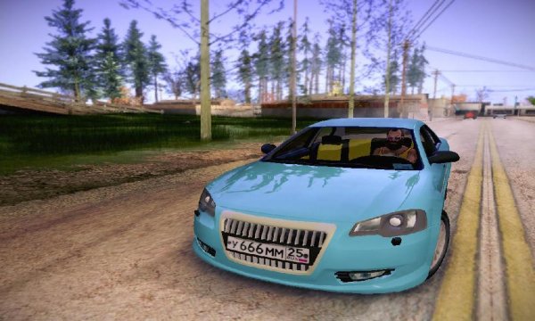 Волга Сайбер 2.5 AT Рестайлинг для GTA S