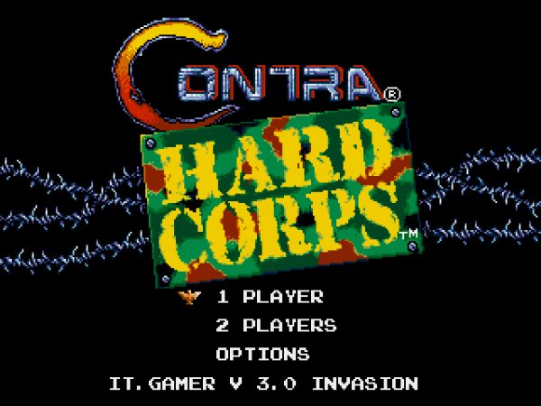 Contra - Hard Corps U IT GAMER - INVASION v3 0