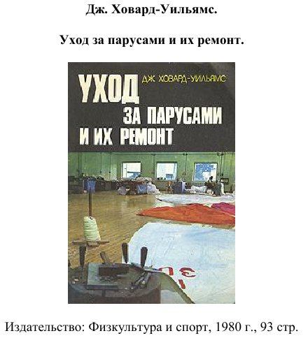 Уход за парусами и их ремонт