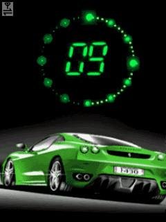 Ferrari car спидометр анимация