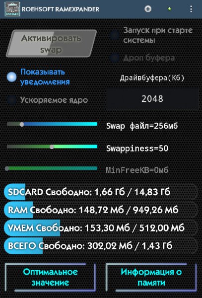 ROEHSOFT RAM Expander 3.64 Patched НУЖЕН ROOT