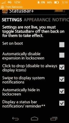 StatusBar - Custom Status Bar v5.0