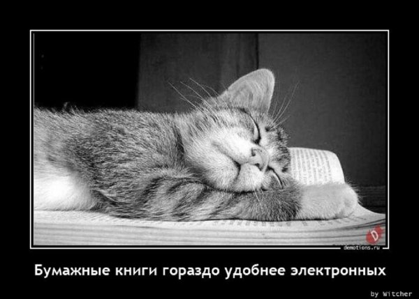 Бумажные книги гораздо удобнее электронных