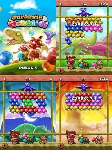 Jurassic Bubbles 320x240