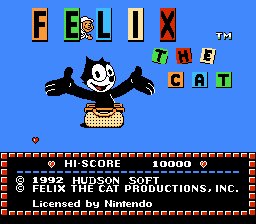Felix the cat noDim hack (for U [!] version)