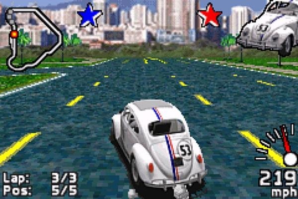 Herbie - Fully Loaded (E)(M3) 3D GBA