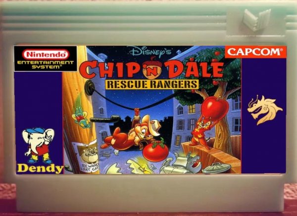 Chip and Dale 4v1 (Dendy 8bit)