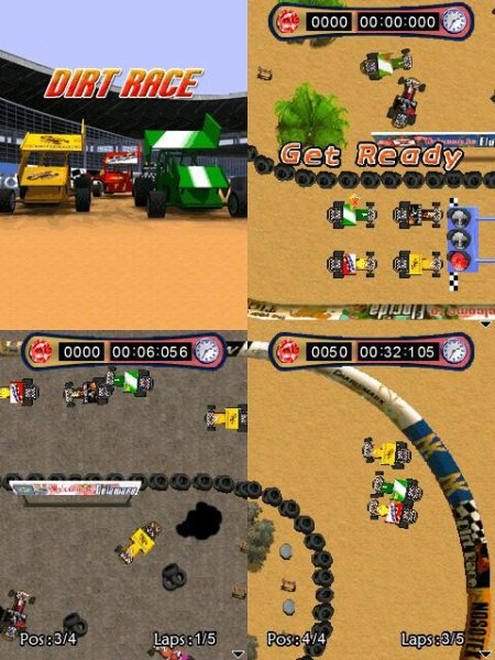 Dirt Race 240x320