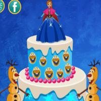 Queen Elsa Cake Decor