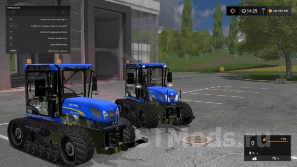 Мод New Holland TK4060 версия 1.0 для Farming Simulator 2017