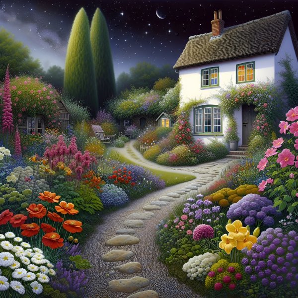 Дом,пастораль,арт,пейзаж.113