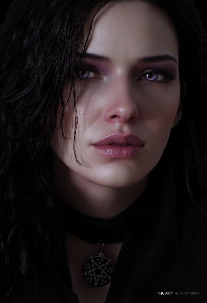 Yennefer of vengerberg 4 by theartalgorithmist 0-fullview