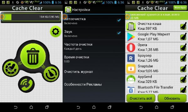 Очистка кэша