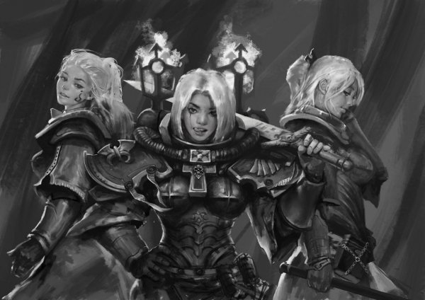 WH40k Fan Art Sororities
