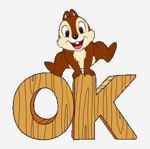 LINE Official Stickers - Chip 'n' Dale Summer Deli