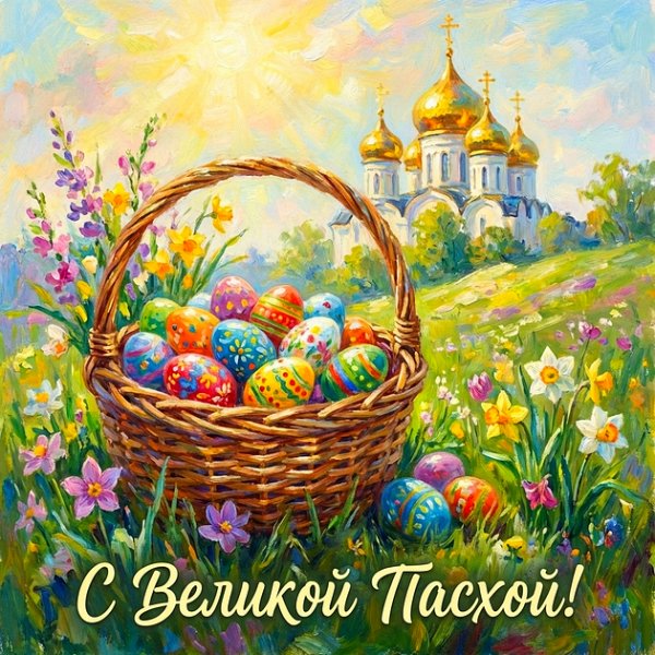 С Великой Пасхой