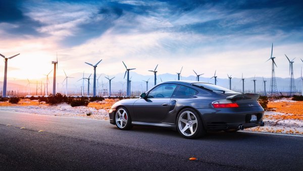 porsche-996-turbo-diski-pustynia-doroga-solntse-svet-fotogra