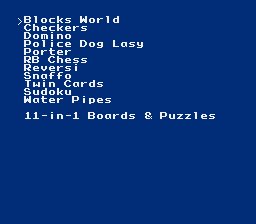 11-in-1 Boards and Puzzles (Unl)