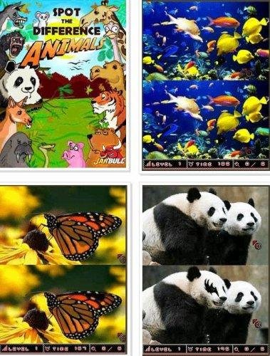 Spot The Difference Animals