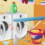 Barbie Kitchen Clean up