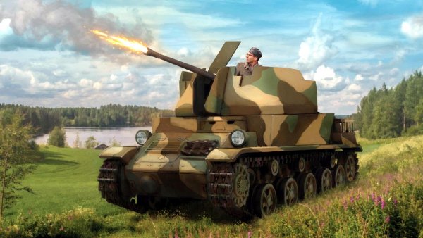 Finnish Landsverk L-62 Anti II SPAAG (Copy)