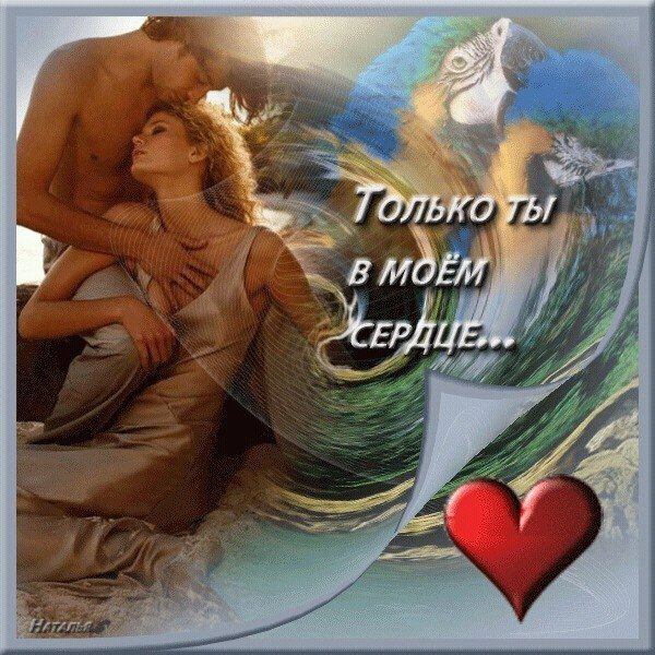 TOLbKO TY V MOEM SERDCE