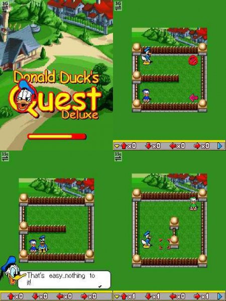 Donald Ducks Quest Deluxe 128x160