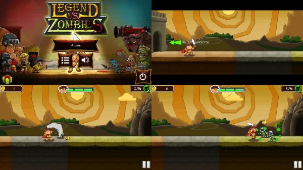 Legend vs Zombies 360x640 N97