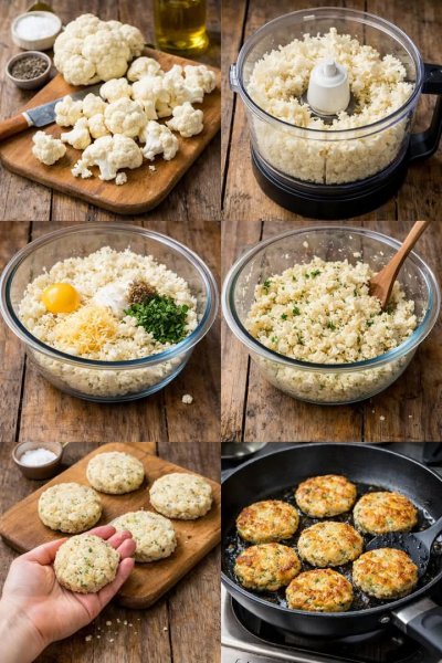 Котлеты из цветной капусты