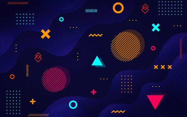 Different-shapes-abstract-5k-vp