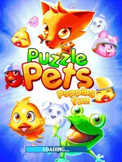 Puzzle Pets - Popping Fun 240x320 SE