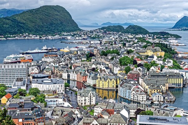 Alesund ist berühmt für seine