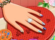 Frozen Back To School Nails