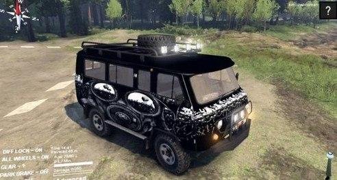 uaz 3909 offroad v2.0