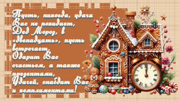 Открытка,новый год.22