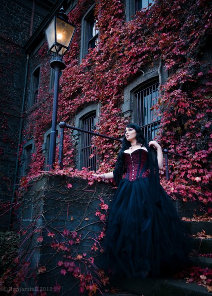 Осень готика